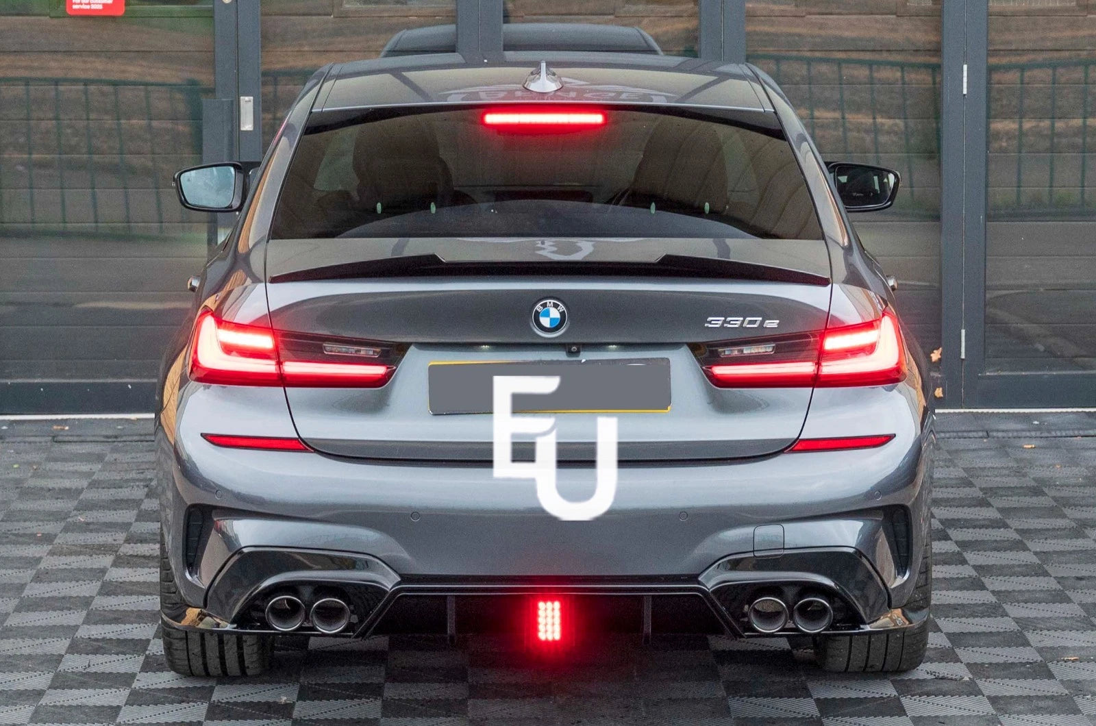 FOR BMW 3 SERIES G20 BODY KIT BODYKIT FRONT SPLITTER LIP REAR LED DIFFUSER SKIRT