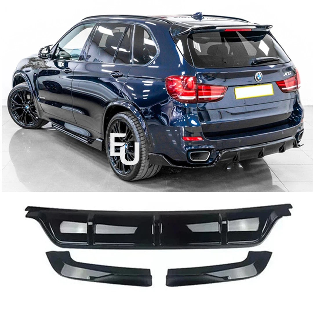 FOR BMW X5 F15 REAR DIFFUSER FRONT SPLITTER SPOILER TRANSFORMED BODY KIT BODYKIT