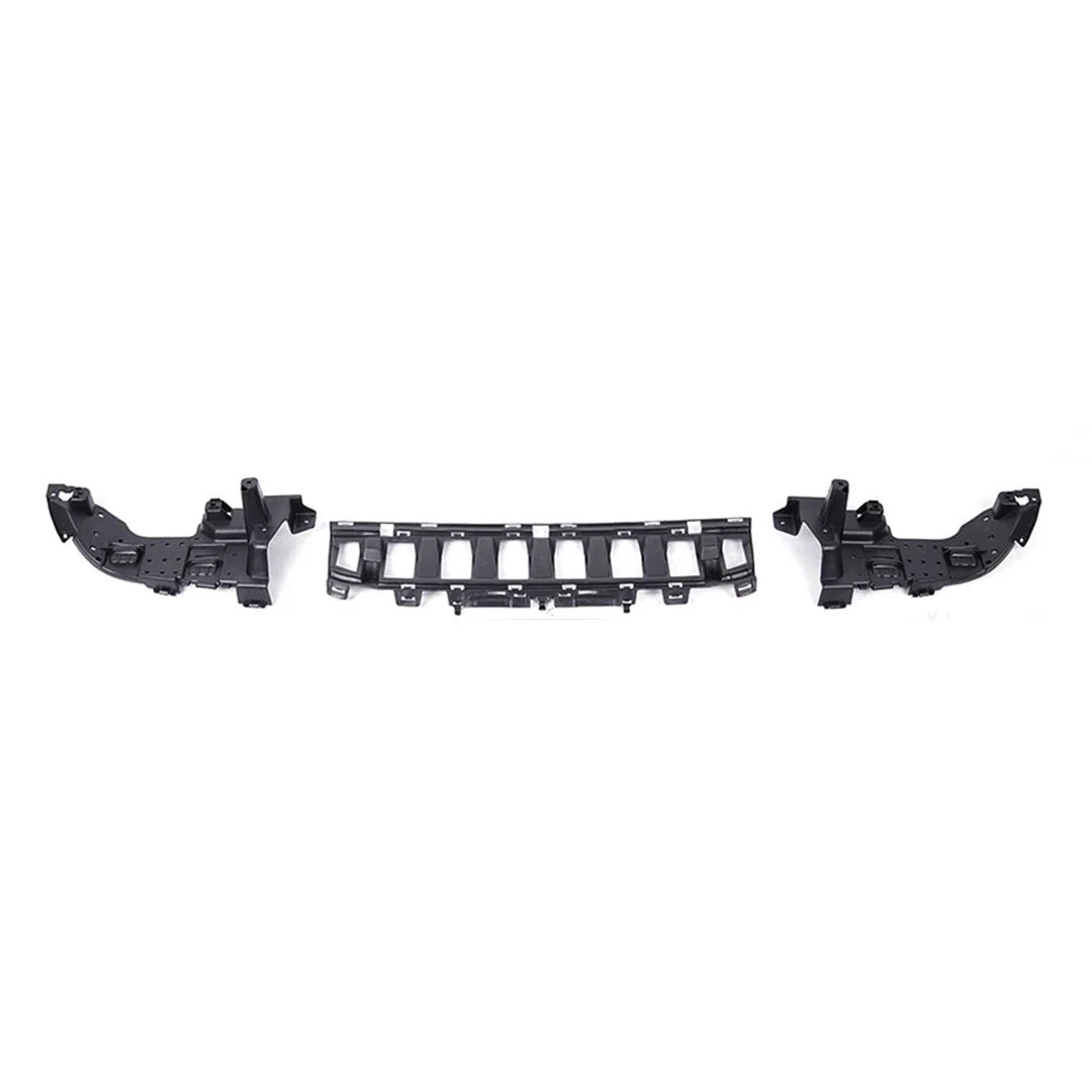 REAR DIFFUSER TAIL PIPE NON AMG FOR MERCEDES C-CLASS W205 C63 LOOK GLOSS BLACK