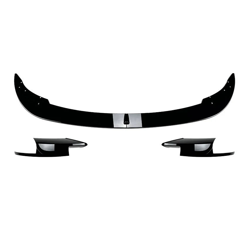 FOR BMW M5 F10 F11 FRONT SPLITTER SPOILER LIP WING GLOSS BLACK BODY KIT 2010-16