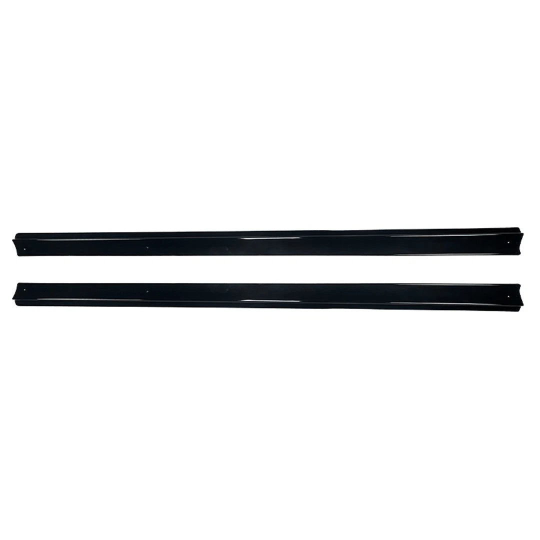 FOR MERCEDES E CLASS W213 SIDE SKIRTS EXTENSIONS GLOSS BLACK 2016-2023