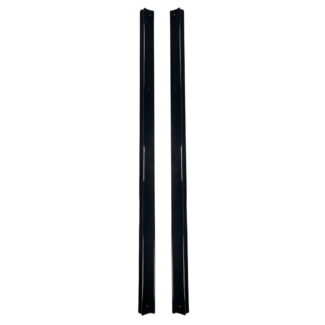 FOR MERCEDES E CLASS W213 SIDE SKIRTS EXTENSIONS GLOSS BLACK 2016-2023
