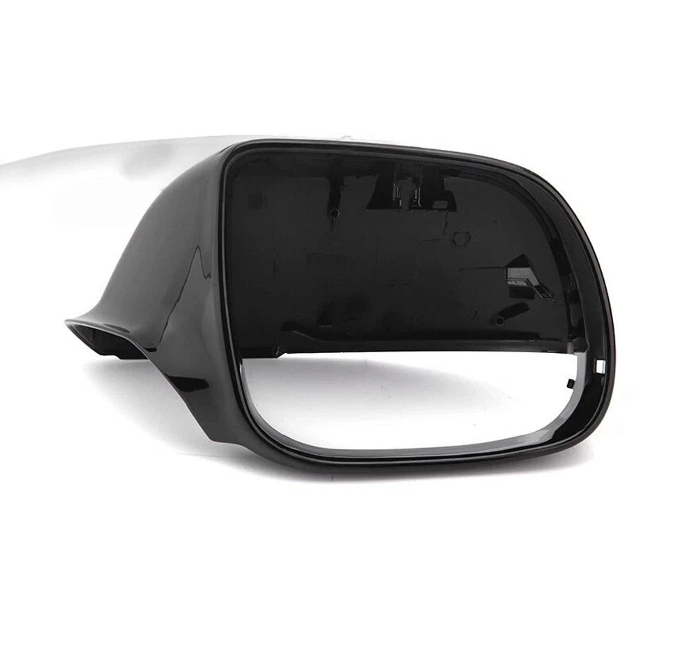 FOR 2008-2017 AUDI Q5 8R S LINE SQ5 GLOSS BLACK Q7 WING MIRROR COVER CAP HOUSING