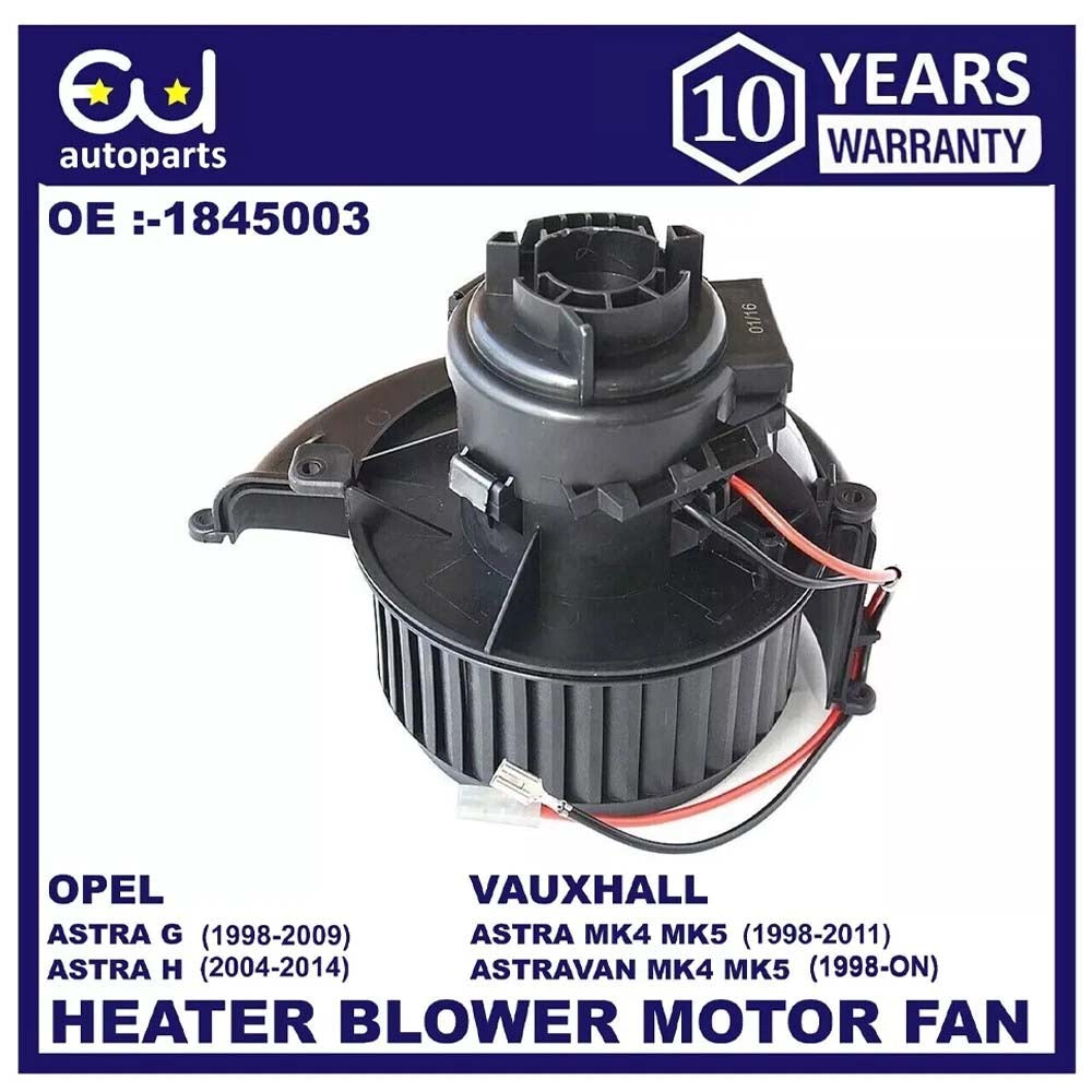 FOR VAUXHALL ASTRA G MK4 ASTRA H MK5 HEATER BLOWER MOTOR FAN RHD 1998-2014