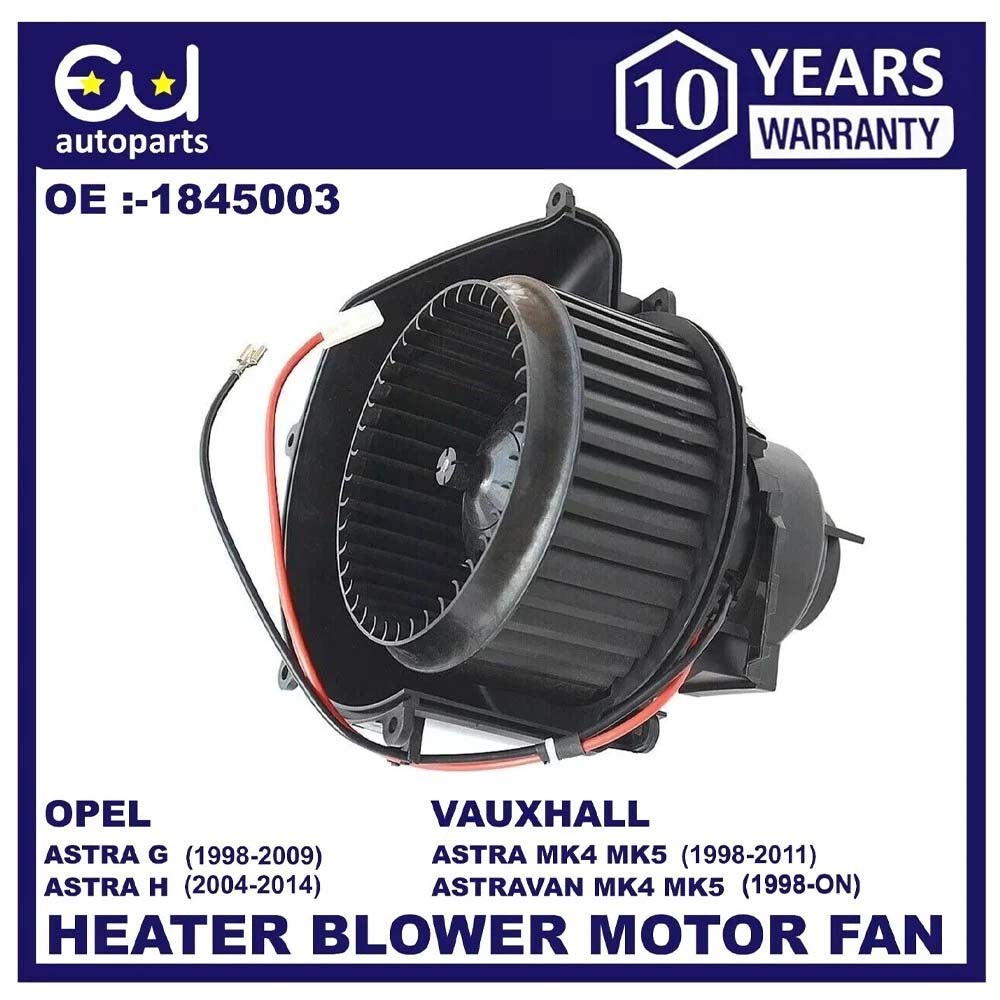 FOR VAUXHALL ASTRA G MK4 ASTRA H MK5 HEATER BLOWER MOTOR FAN RHD 1998-2014