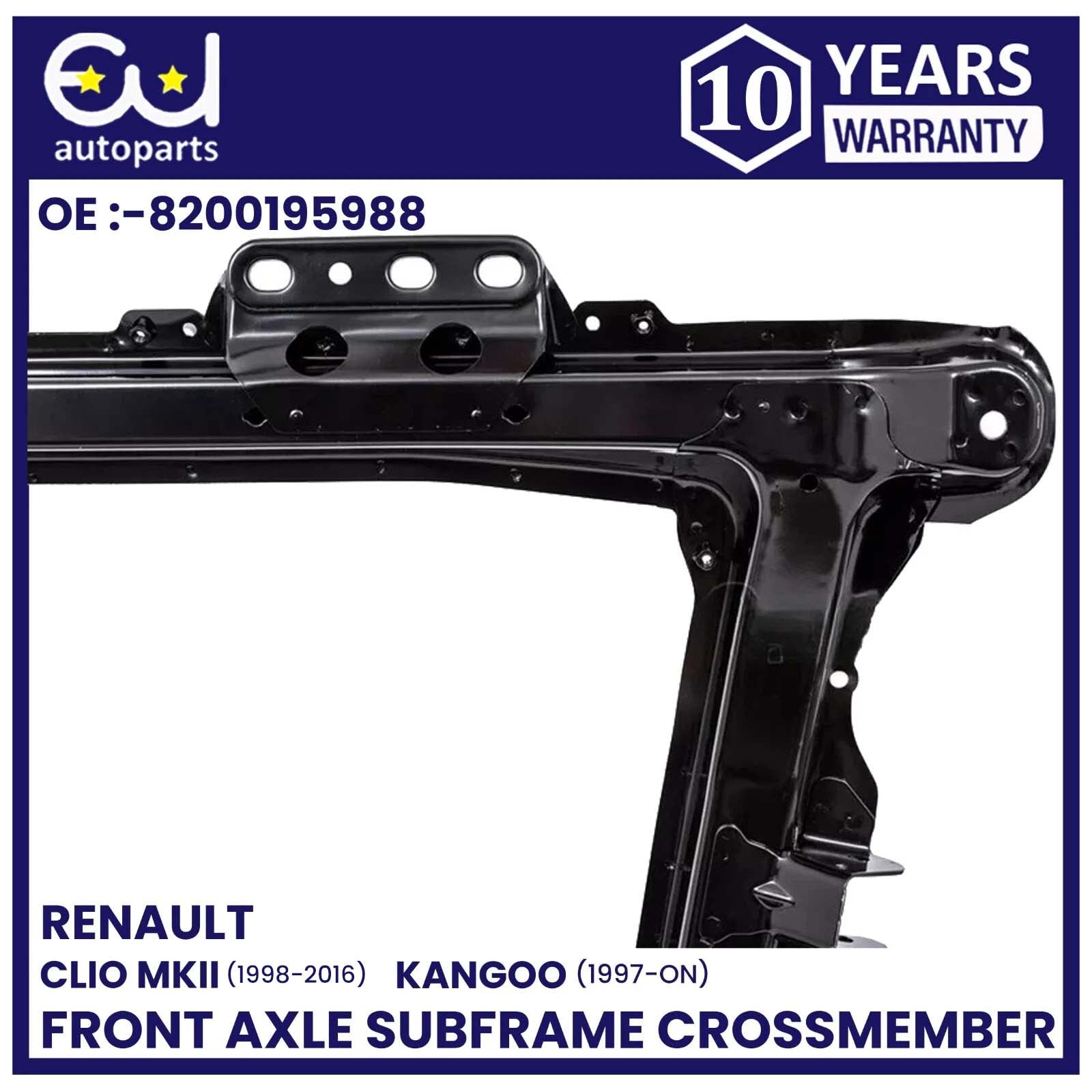 FRONT AXLE SUBFRAME CROSSMEMBER FOR RENAULT CLIO MK2 1998-2016 KANGOO 1997-ON