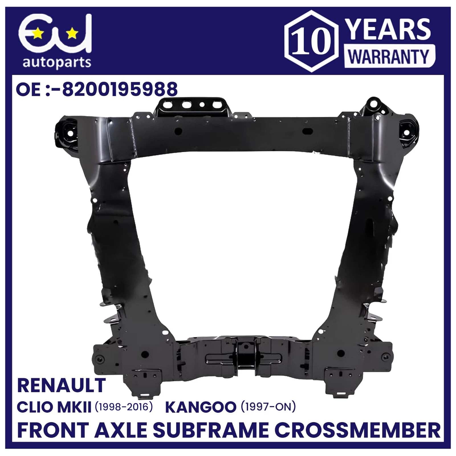 FRONT AXLE SUBFRAME CROSSMEMBER FOR RENAULT CLIO MK2 1998-2016 KANGOO 1997-ON