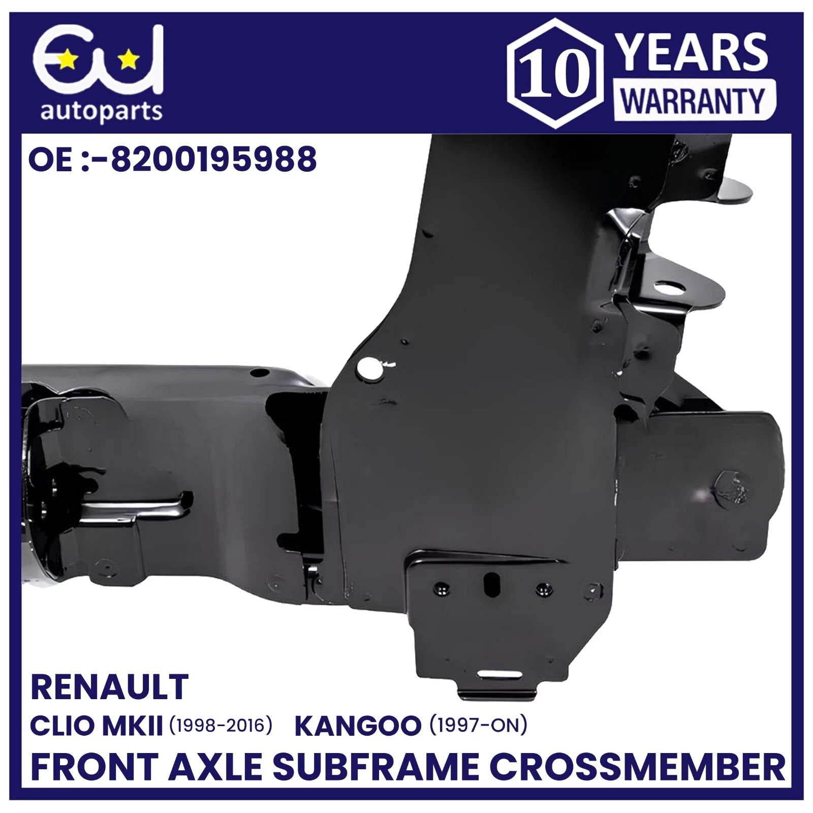 FRONT AXLE SUBFRAME CROSSMEMBER FOR RENAULT CLIO MK2 1998-2016 KANGOO 1997-ON