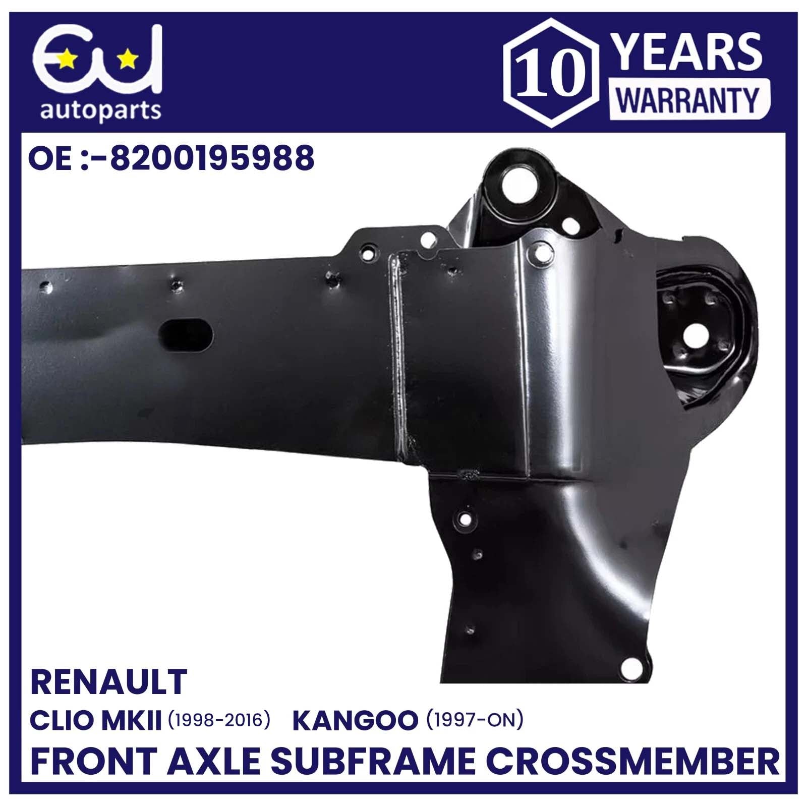 FRONT AXLE SUBFRAME CROSSMEMBER FOR RENAULT CLIO MK2 1998-2016 KANGOO 1997-ON