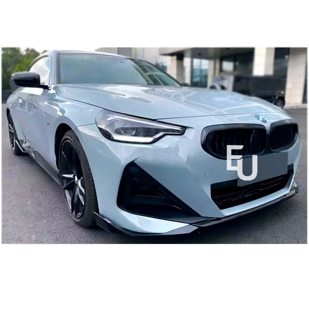 FOR BMW 2 SERIES G42 COUPE BODYKIT FRONT SPLITTER LIP REAR SPOILER BODY KIT 22+