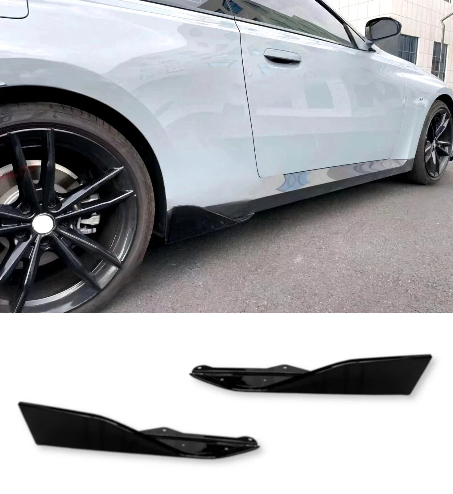 FOR BMW 2 SERIES G42 COUPE BODYKIT FRONT SPLITTER LIP REAR SPOILER BODY KIT 22+