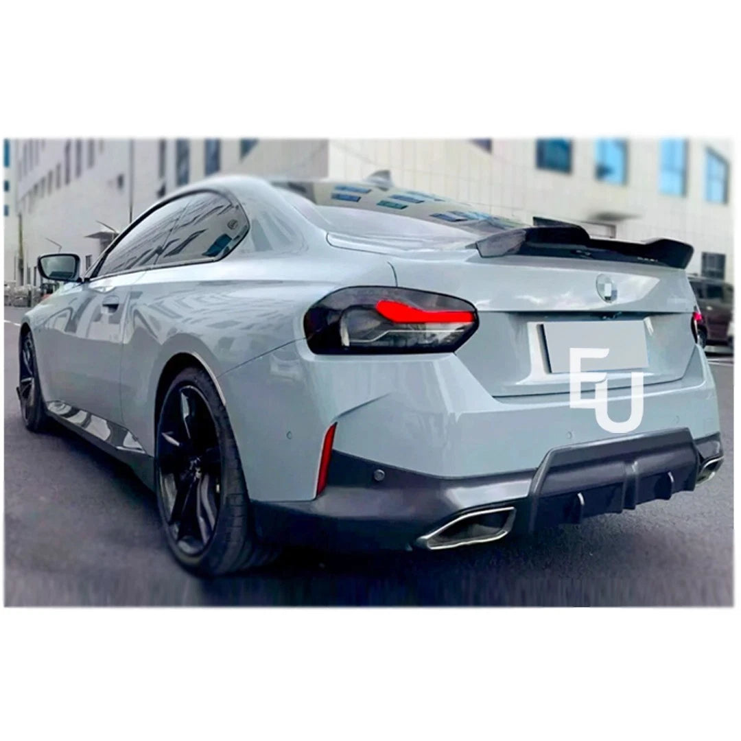 FOR BMW 2 SERIES G42 COUPE BODYKIT FRONT SPLITTER LIP REAR SPOILER BODY KIT 22+