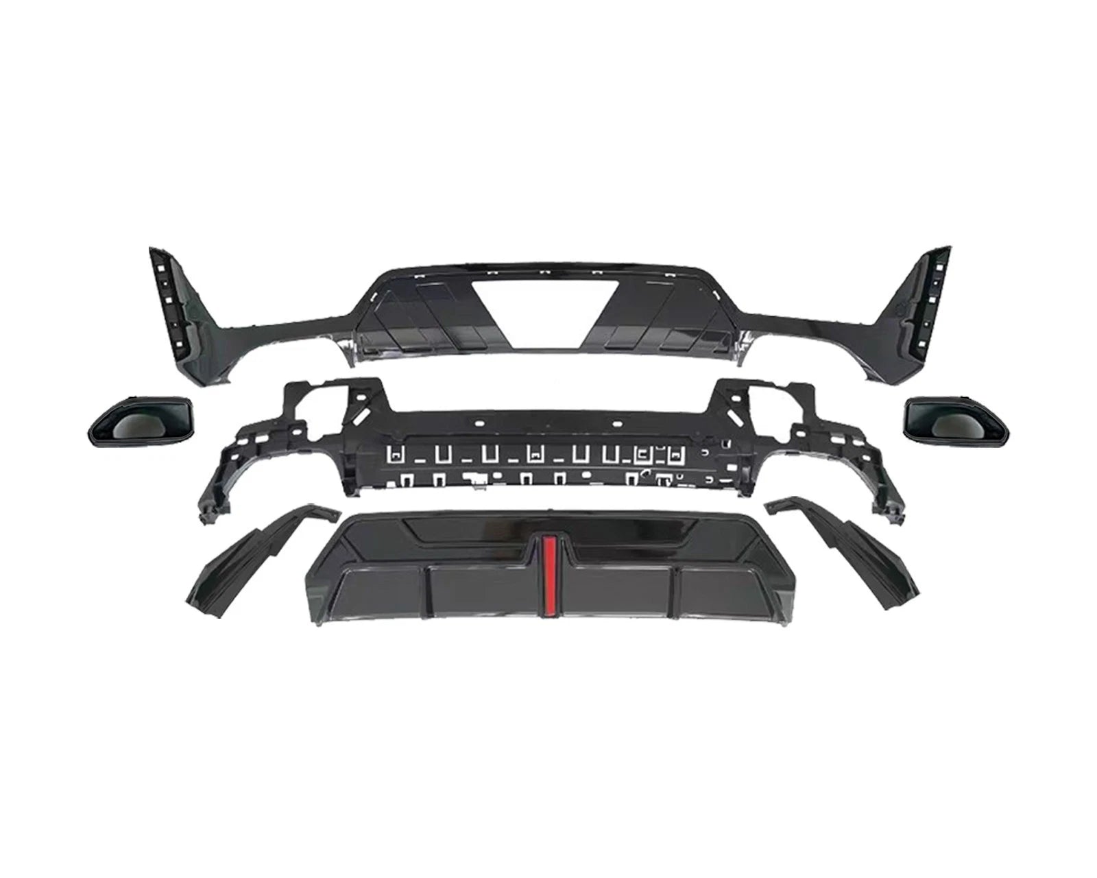 FOR BMW 3 SERIES G20 LCI M SPORT BODYKIT BODY KIT FRONT SPLITTER DIFFUSER 2022+
