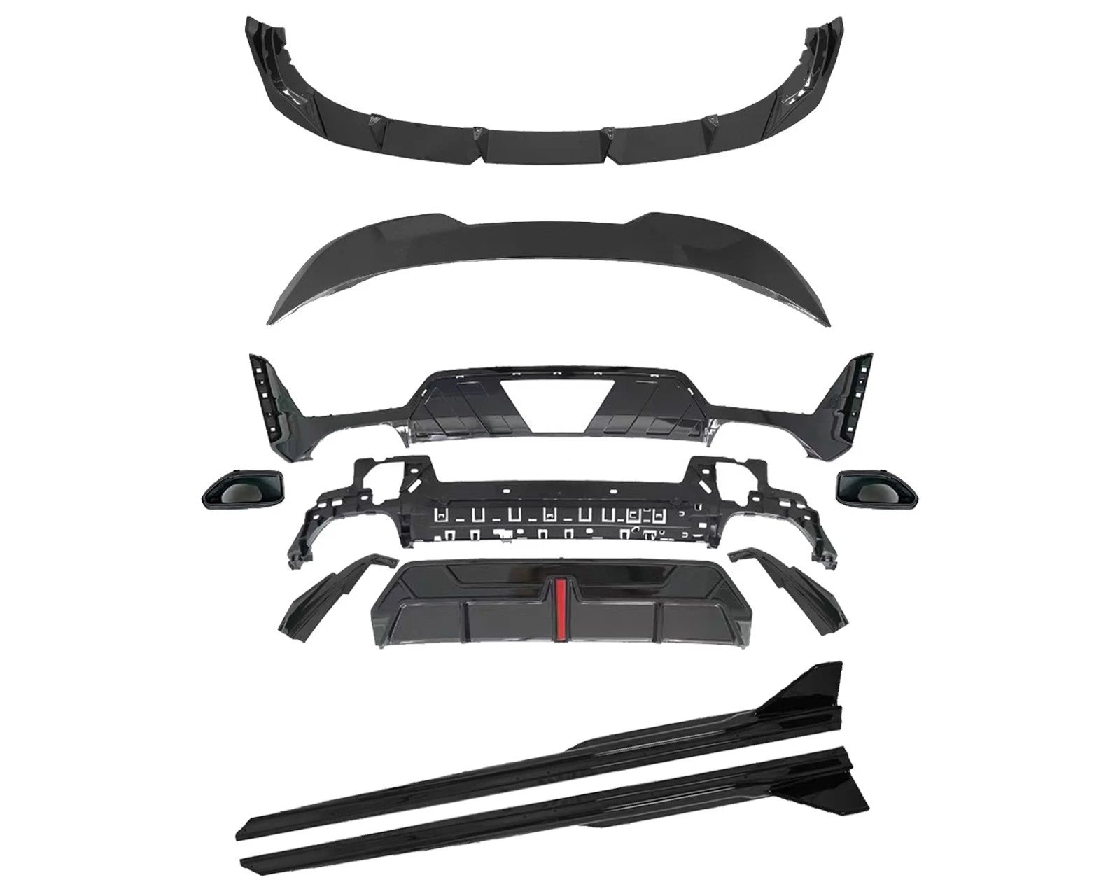 FOR BMW 3 SERIES G20 LCI M SPORT BODYKIT BODY KIT FRONT SPLITTER DIFFUSER 2022+