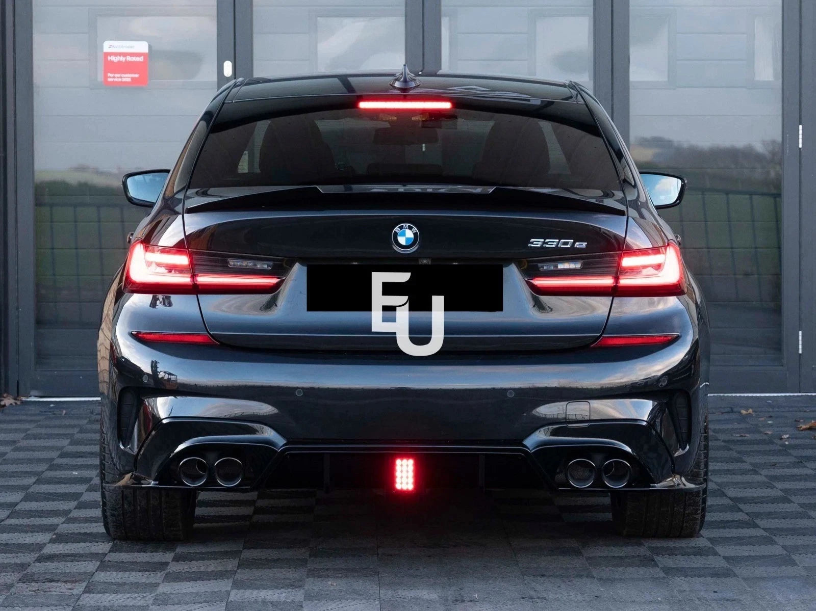 FOR BMW 3 SERIES G20 BODY KIT BODYKIT FRONT SPLITTER LIP REAR LED DIFFUSER SKIRT