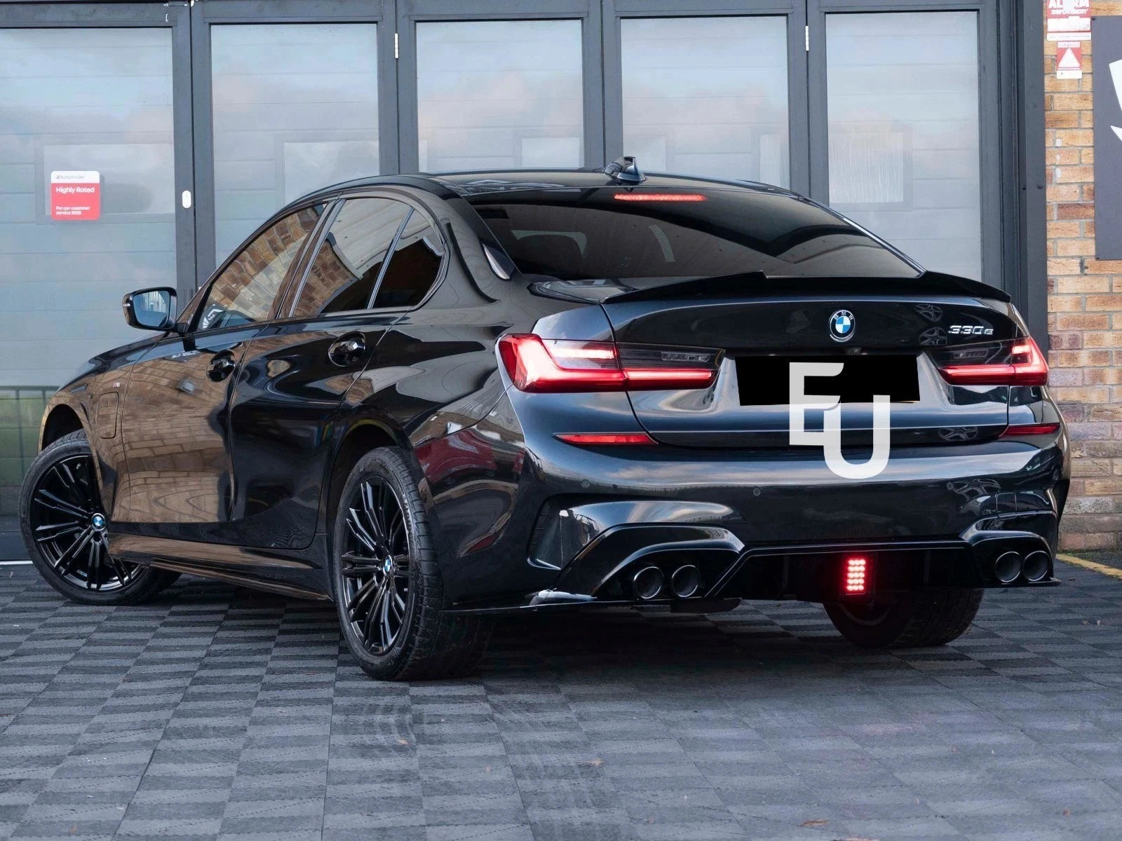 FOR BMW 3 SERIES G20 BODY KIT BODYKIT FRONT SPLITTER LIP REAR LED DIFFUSER SKIRT
