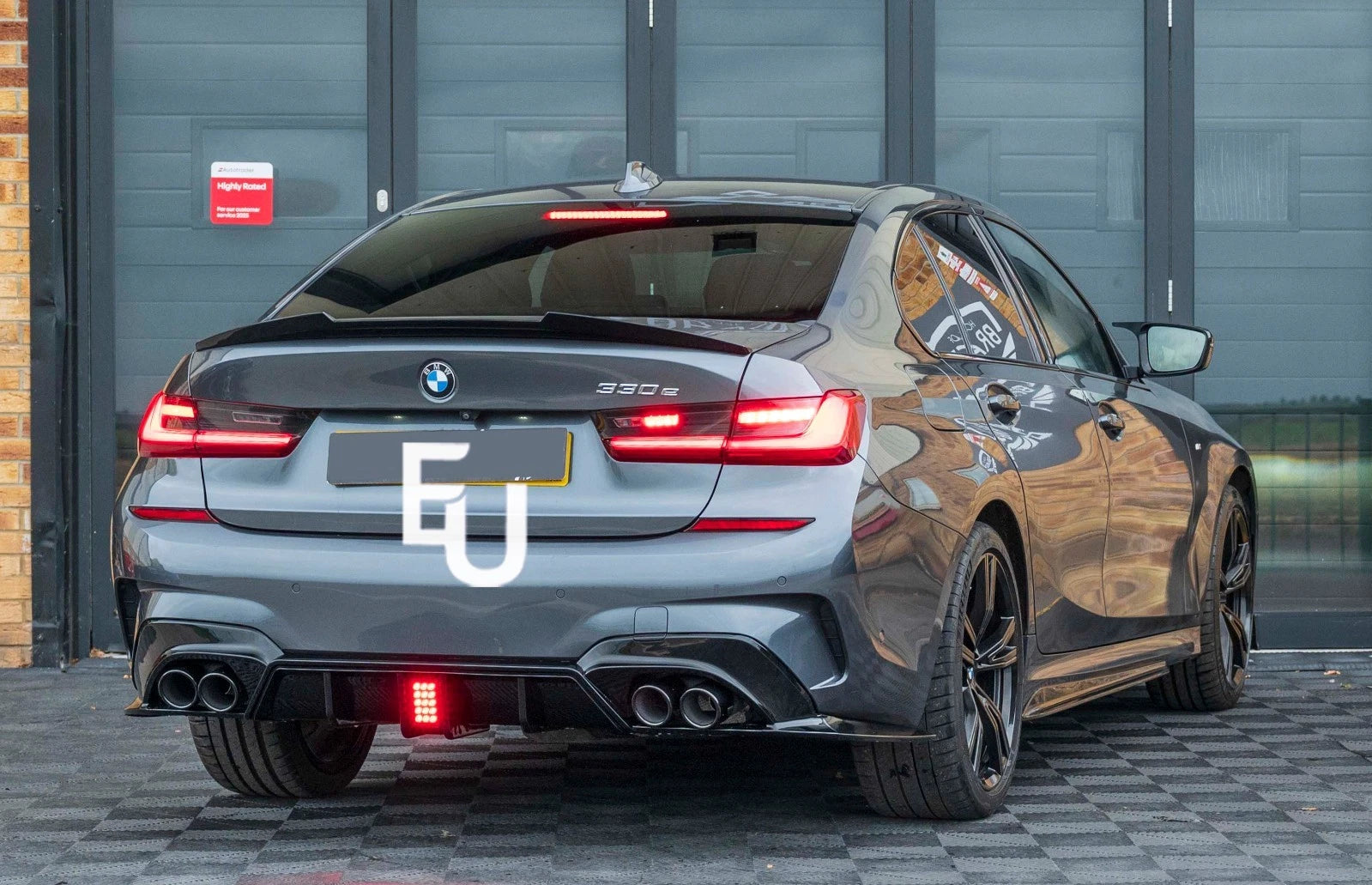 FOR BMW 3 SERIES G20 BODY KIT BODYKIT FRONT SPLITTER LIP REAR LED DIFFUSER SKIRT