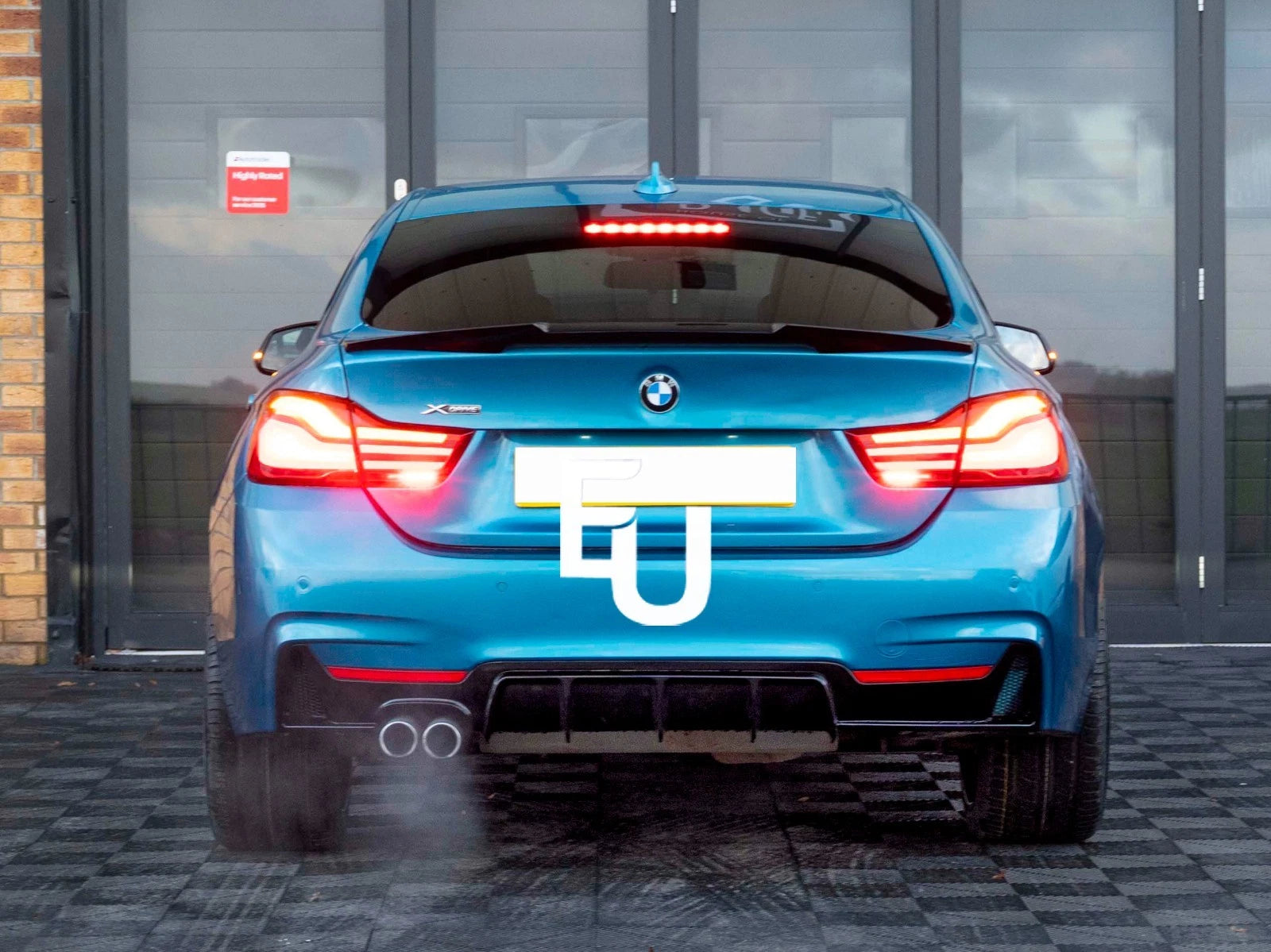 FOR BMW 4 SERIES F32 F33 F36 FRONT LIP SPLITTER REAR DIFFUSER BODY KIT BODYKIT