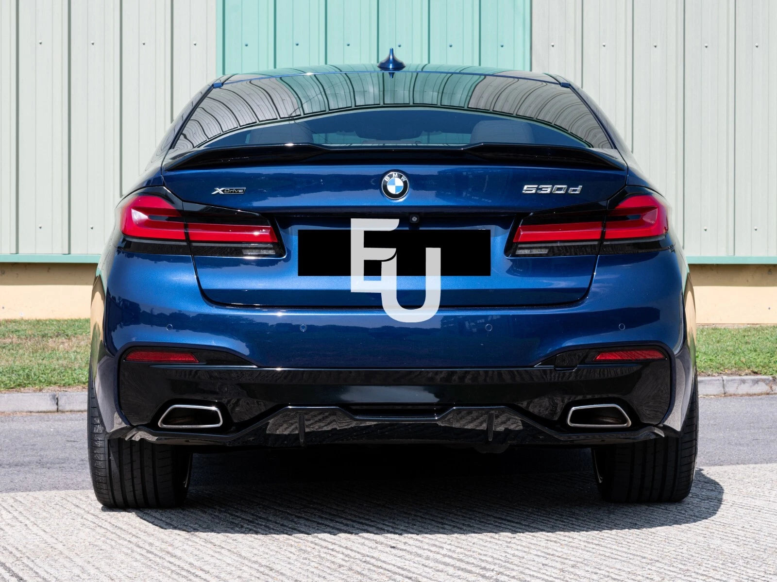 BODYKIT BODY KIT FOR BMW 5 SERIES G30 FRONT SPLITTER REAR DIFFUSER GRILLE MIRROR