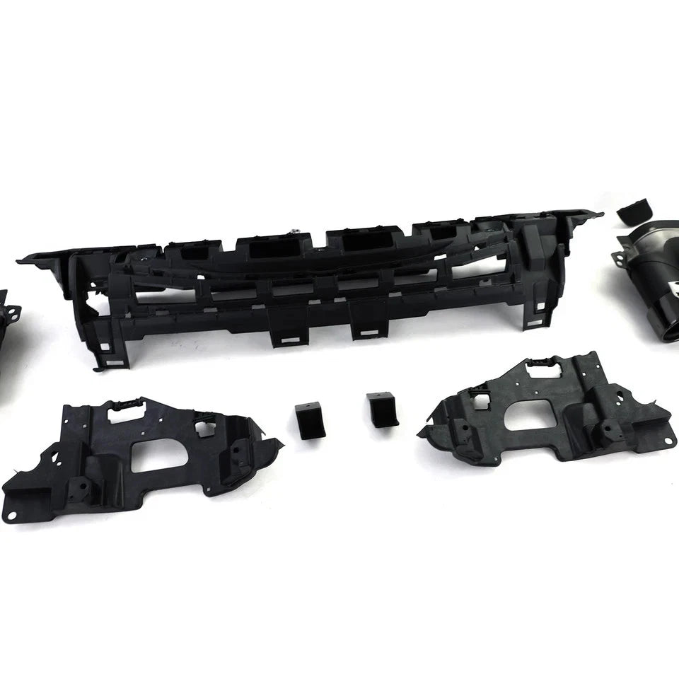 FOR MERCEDES CLS C257 AMG 53 STYLE REAR DIFFUSER GLOSS BLACK TAILPIPES 2018+