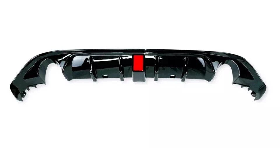 FOR VW GOLF MK7.5 GTI GTD TSI TDI TCR STYLE REAR VALANCE DIFFUSER BODY KIT 16-20