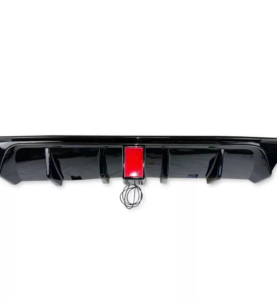 FOR VW GOLF MK7.5 GTI GTD TSI TDI TCR STYLE REAR VALANCE DIFFUSER BODY KIT 16-20