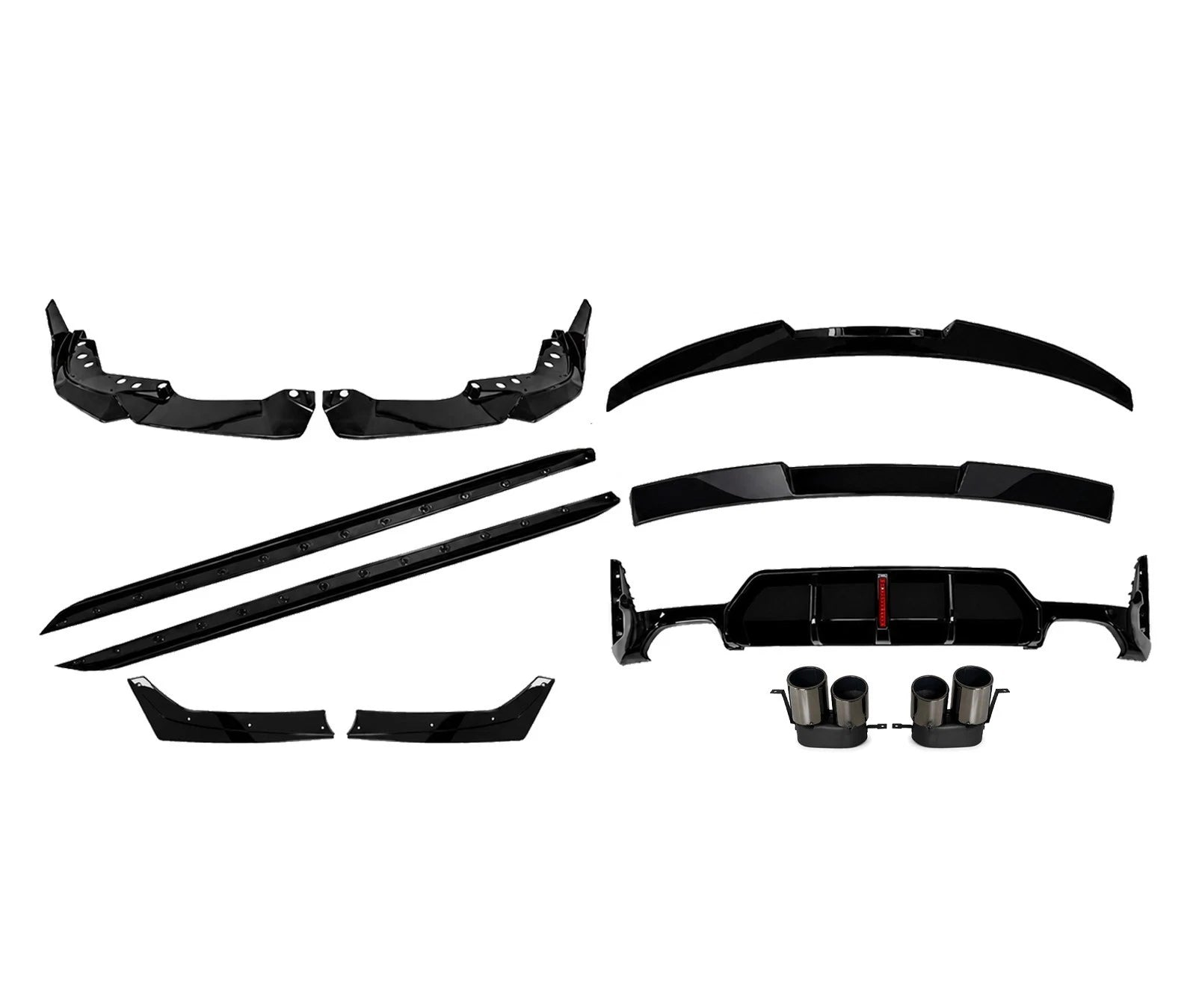 FOR BMW 3 SERIES G20 LCI BODYKIT BODY KIT FRONT SPLITTER REAR DIFFUSER PIPE 22+