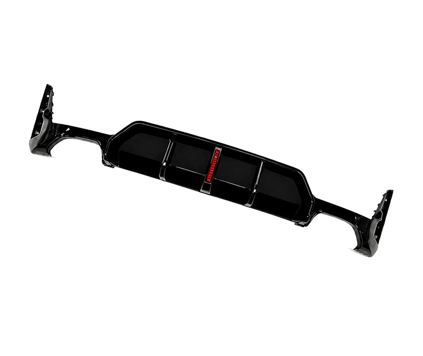 FOR BMW 3 SERIES G20 G21 LCI M SPORT REAR BUMPER DIFFUSER WITH LED & TAILPIPE