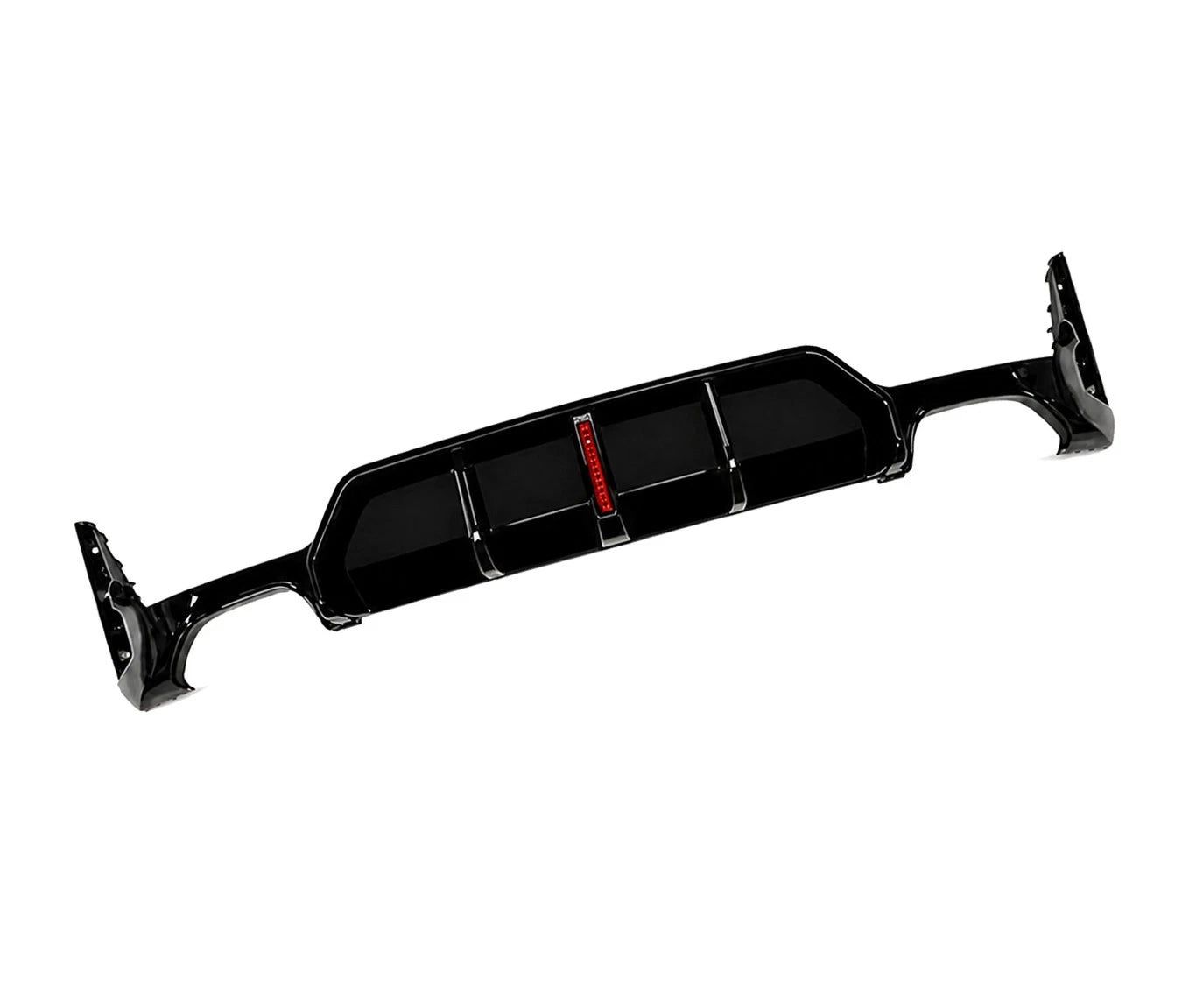 FOR BMW 3 SERIES G20 G21 LCI M SPORT REAR BUMPER DIFFUSER WITH LED & TAILPIPE