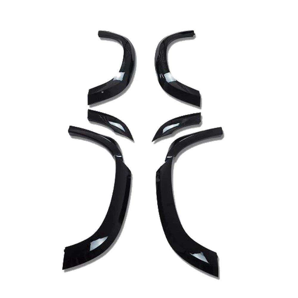 WIDE BODY WHEEL ARCH FLARES KIT GLOSS BLACK FOR LAND ROVER DEFENDER 110 L663 20+