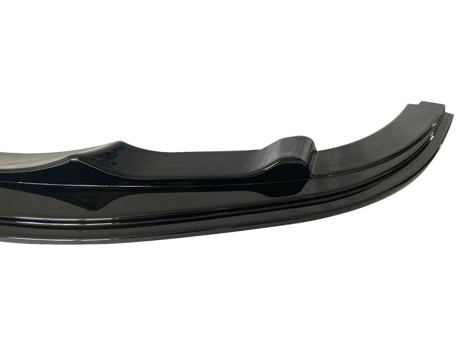 FOR BMW 3 SERIES E92 E93 M SPORT FRONT SPLITTER BUMPER LIP GLOSS BLACK LCI 09-12