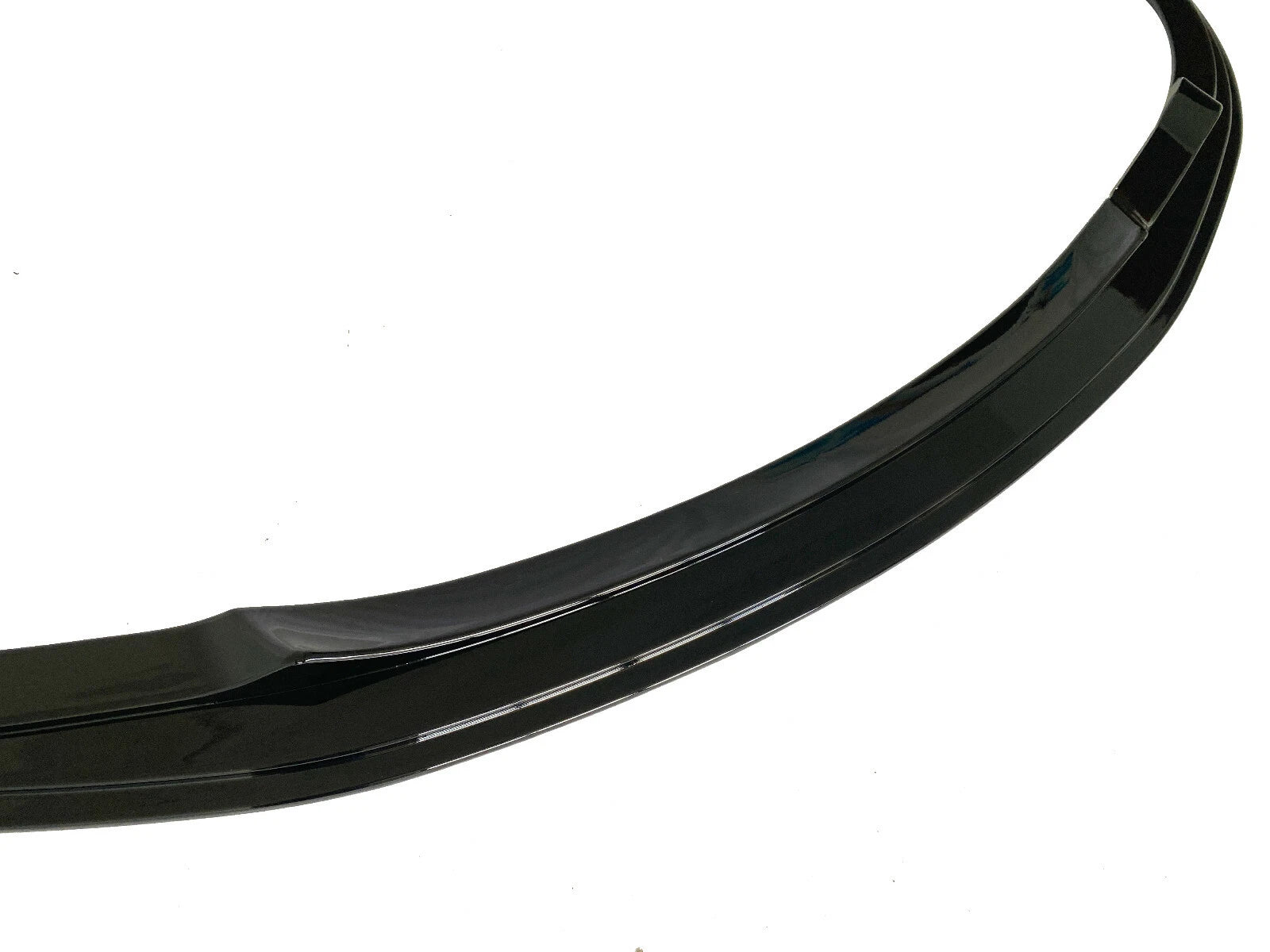 FOR BMW 3 SERIES E92 E93 M SPORT FRONT SPLITTER BUMPER LIP GLOSS BLACK LCI 09-12