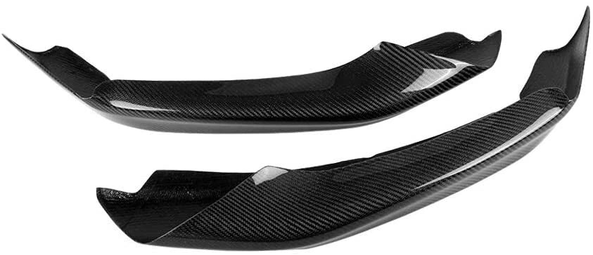 FOR BMW 5 SERIES G30 G31 M SPORT FRONT SPLITTER LIP SPOILER CARBON LOOK 17-20