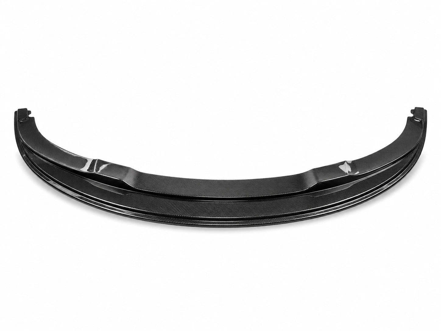 FOR BMW 3 SERIES E92 E93 M SPORT FRONT SPLITTER LIP CARBON LOOK PRE-LCI 06-09