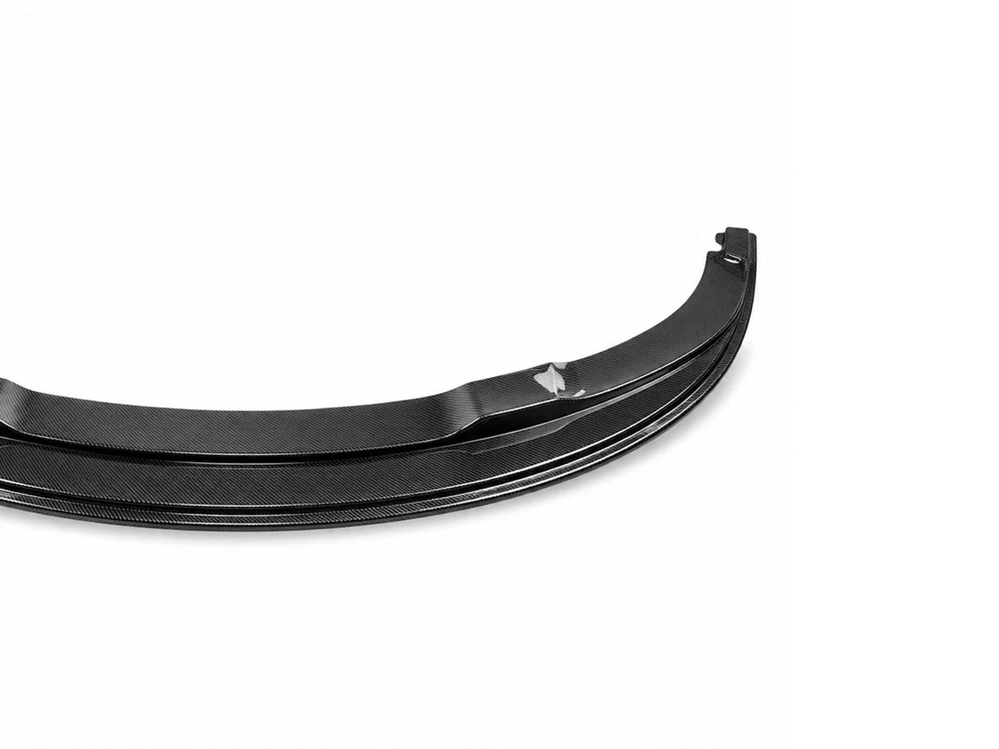 FOR BMW 3 SERIES E92 E93 M SPORT FRONT SPLITTER LIP CARBON LOOK PRE-LCI 06-09