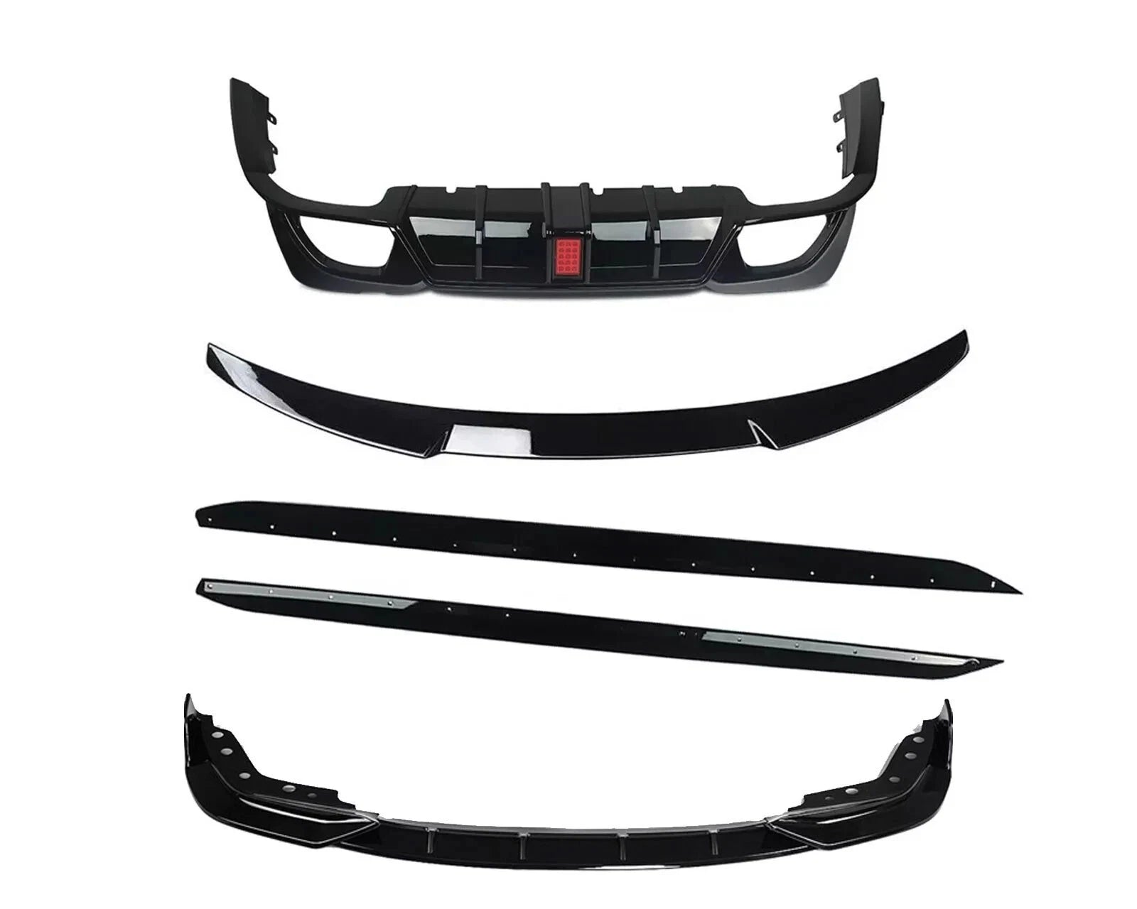 FOR BMW 3 SERIES G20 BODY KIT BODYKIT FRONT SPLITTER LIP REAR DIFFUSER SKIRT