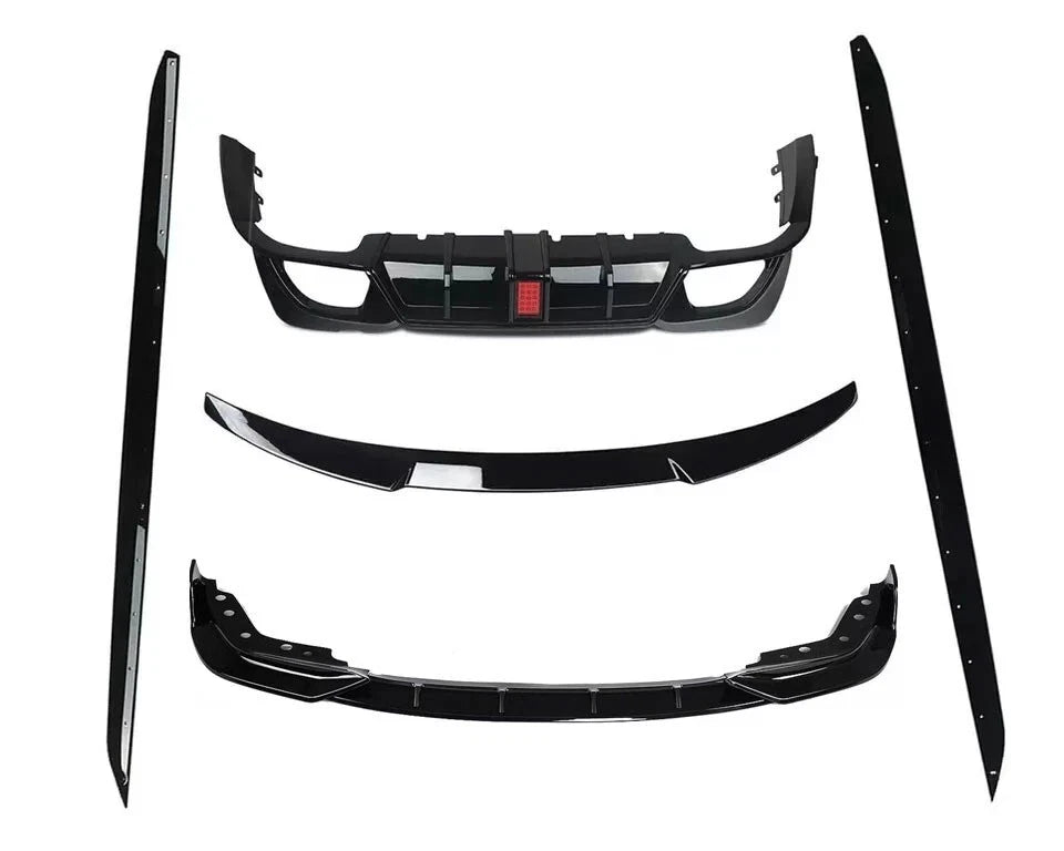 FOR BMW 3 SERIES G20 BODY KIT BODYKIT FRONT SPLITTER LIP REAR DIFFUSER SKIRT