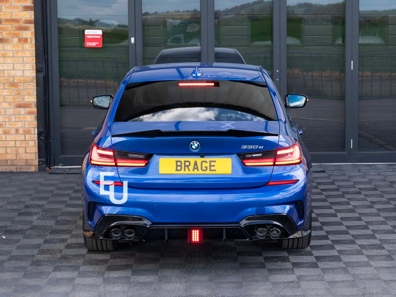 FOR BMW 3 SERIES G20 BODY KIT BODYKIT FRONT SPLITTER LIP REAR DIFFUSER SKIRT