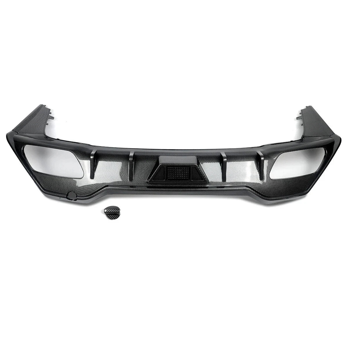 REAR DIFFUSER CARBON LOOK WITH LED LIGHT FOR BMW 8 SERIES G16 GRAN COUPE 2019+