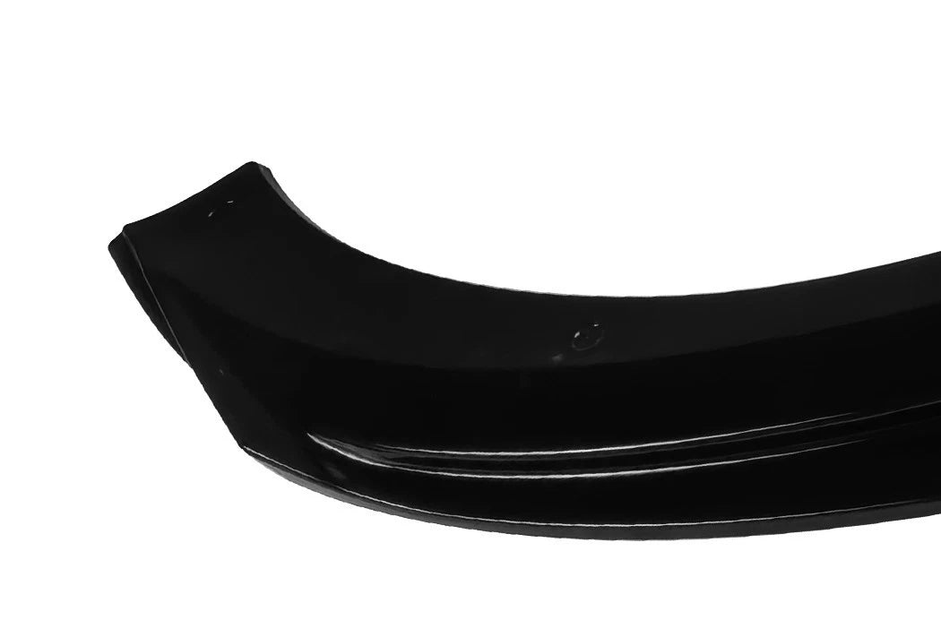 FOR AUDI A3 8P STANDARD FRONT BUMPER SPLITTER LIP SPOILER GLOSS BLACK 2008-2013