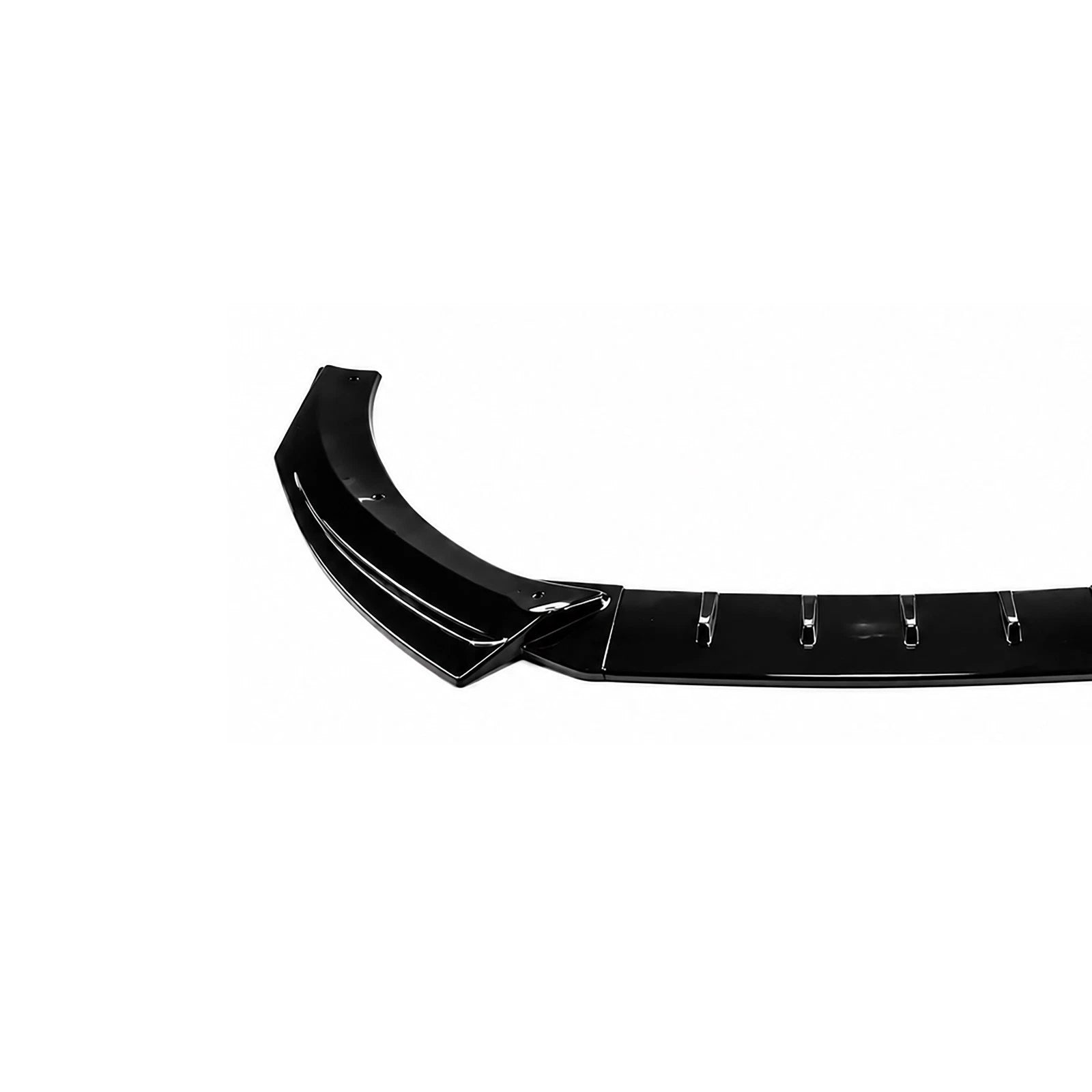 FOR AUDI A3 8P STANDARD FRONT BUMPER SPLITTER LIP SPOILER GLOSS BLACK 2008-2013