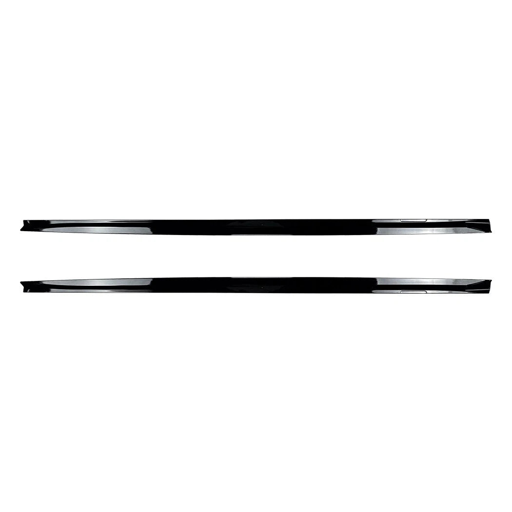 FOR AUDI A3 S3 S LINE 8P SIDE SKIRT SKIRTS EXTENSION LIP GLOSS BLACK 2004-2013