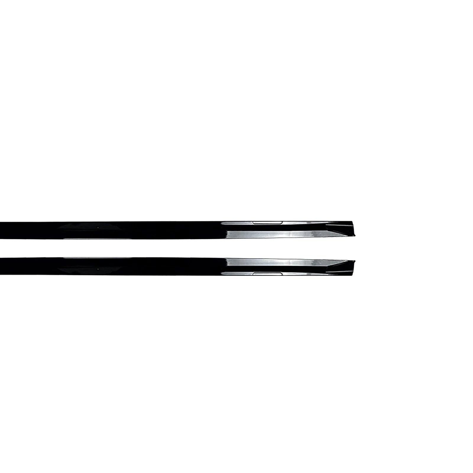FOR AUDI A3 S3 S LINE 8P SIDE SKIRT SKIRTS EXTENSION LIP GLOSS BLACK 2004-2013