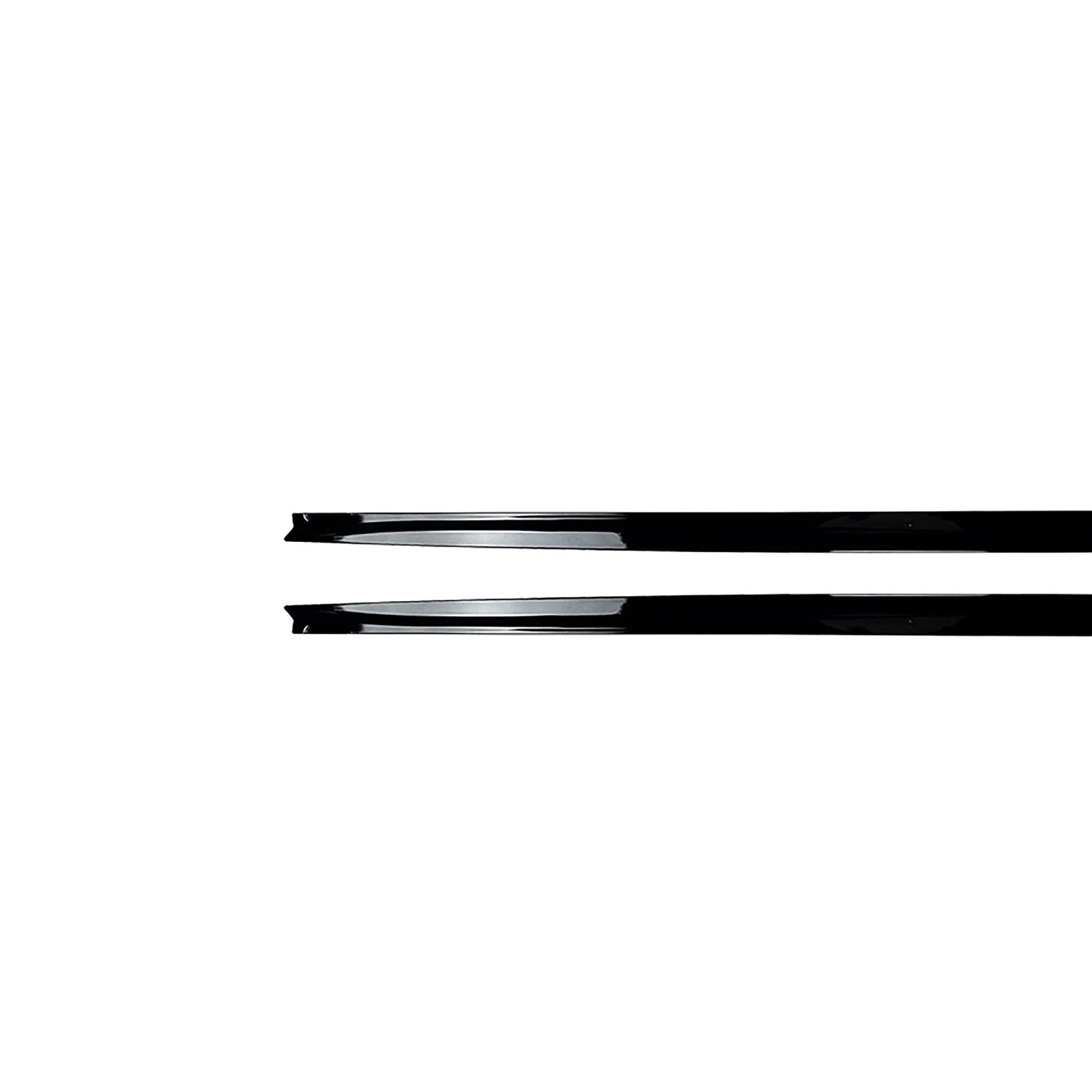 FOR AUDI A3 S3 S LINE 8P SIDE SKIRT SKIRTS EXTENSION LIP GLOSS BLACK 2004-2013