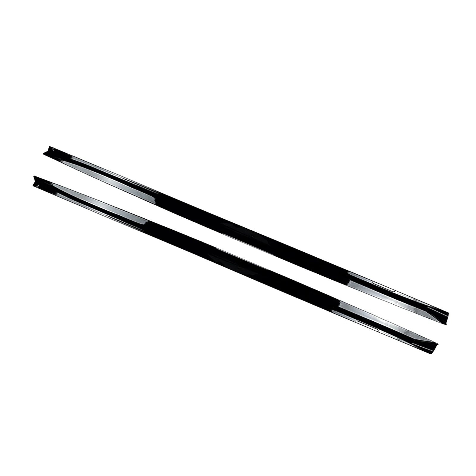 FOR AUDI A3 S3 S LINE 8P SIDE SKIRT SKIRTS EXTENSION LIP GLOSS BLACK 2004-2013