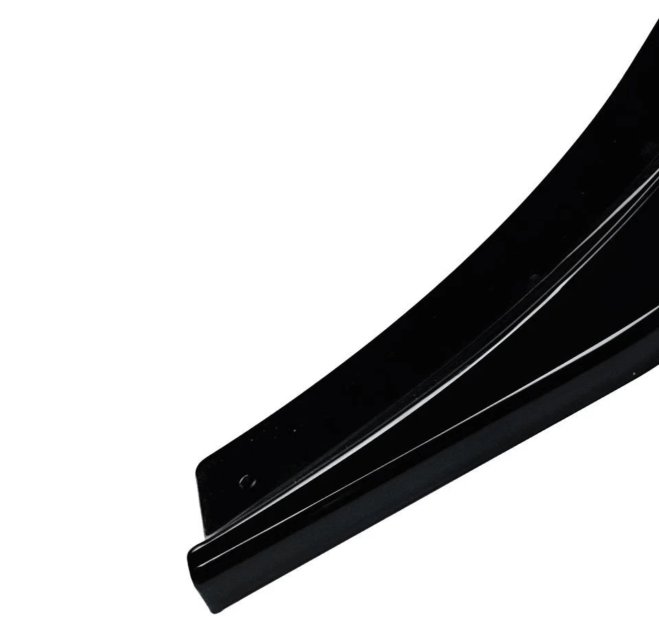 FOR AUDI A3 S3 S LINE 8V FRONT SPLITTER SPOILER LIP GLOSS BLACK BODY KIT 2017-20