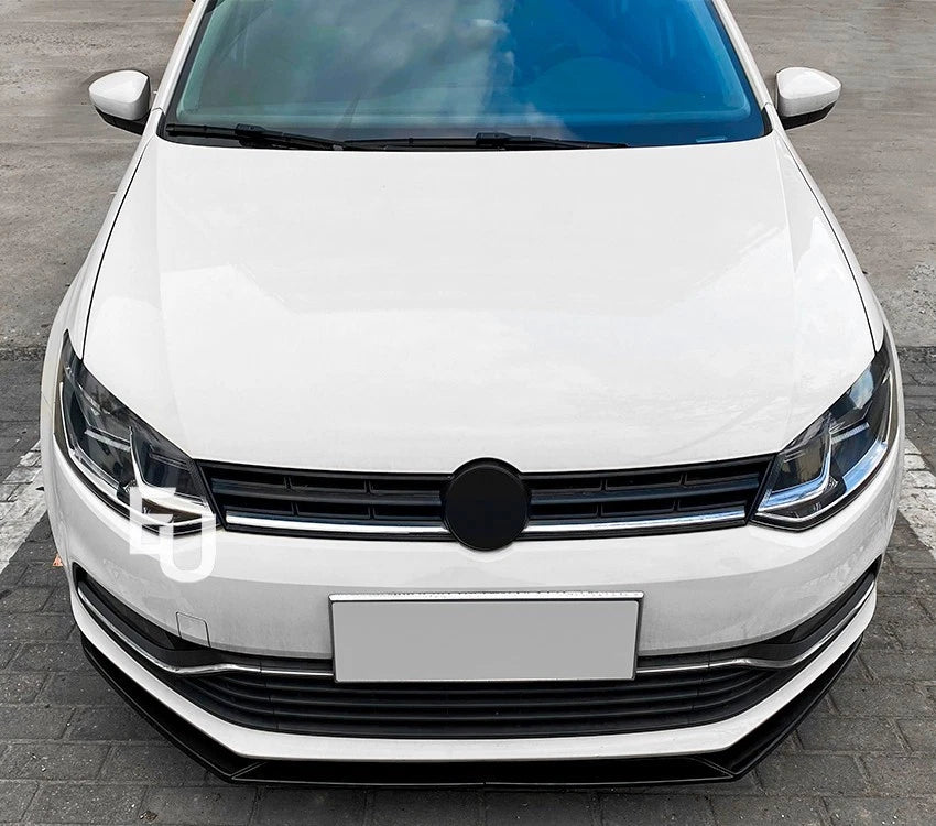 FOR VW VOLKSWAGEN POLO MK5 6R 6C GTI R FRONT SPLITTER SPOILER LIP BODY KIT 09-17
