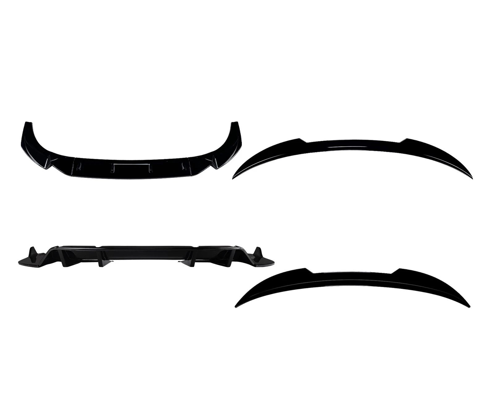 BODY KIT FOR AUDI Q3 SQ3 SPORTBACK BODYKIT FRONT SPLITTER REAR DIFFUSER 19-25