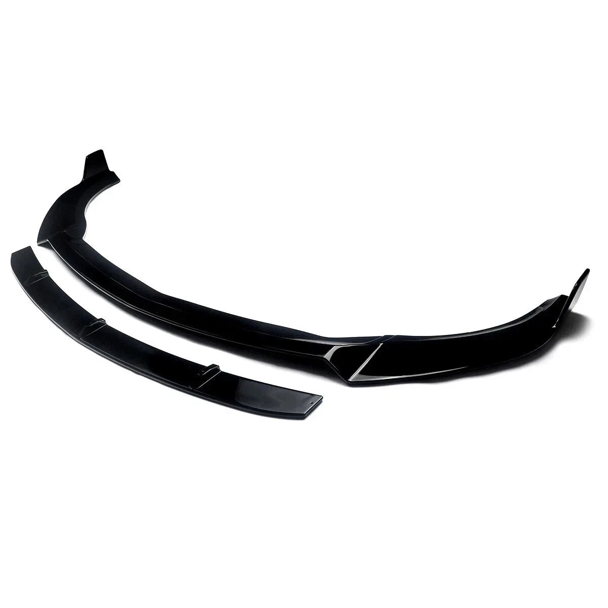 FOR MERCEDES A CLASS W176 A45 LOOK BODY KIT FRONT SPLITTER REAR DIFFUSER SPOILER