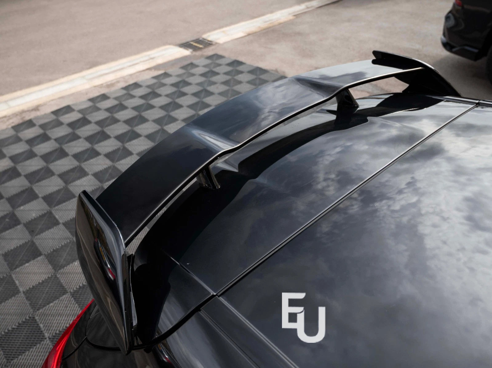 FOR MERCEDES A CLASS W176 A45 LOOK BODY KIT FRONT SPLITTER REAR DIFFUSER SPOILER